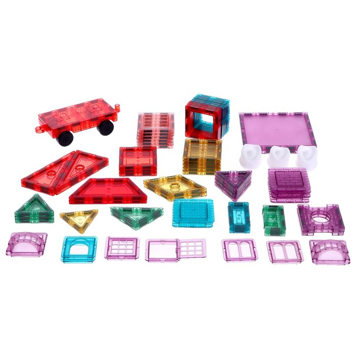 Конструктор магнитный &laquo;Магические фигуры&raquo;, 66 деталей