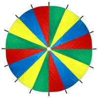 Парашют 16 секторов, 4 цвета, d=3 м, цвета МИКС Парашют 16 секторов, 4 цвета, d=3 м, цвета МИКС