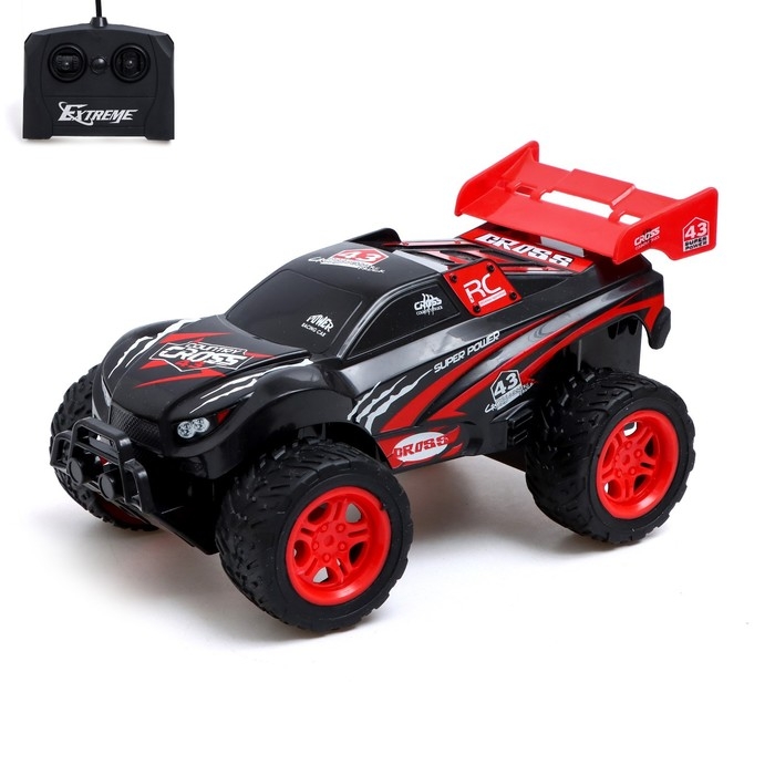 Джип радиоуправляемый «Исследователь», работает от батареек, цвет красный Джип радиоуправляемый «Исследователь», работает от батареек, цвет красный