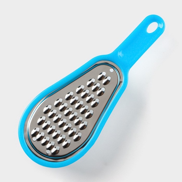 Тёрка с контейнером для детского питания Доляна &laquo;Груша&raquo;, 16 см, мелкая, цвет МИКС