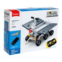 Конструктор луноход Sluban Механо, на радиоуправлении, 372 детали, 6+ Конструктор луноход Sluban Механо, на радиоуправлении, 372 детали, 6+