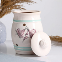 Банка для хранения чеснока "Глазурь" 2 л Банка для хранения чеснока "Глазурь" 2 л