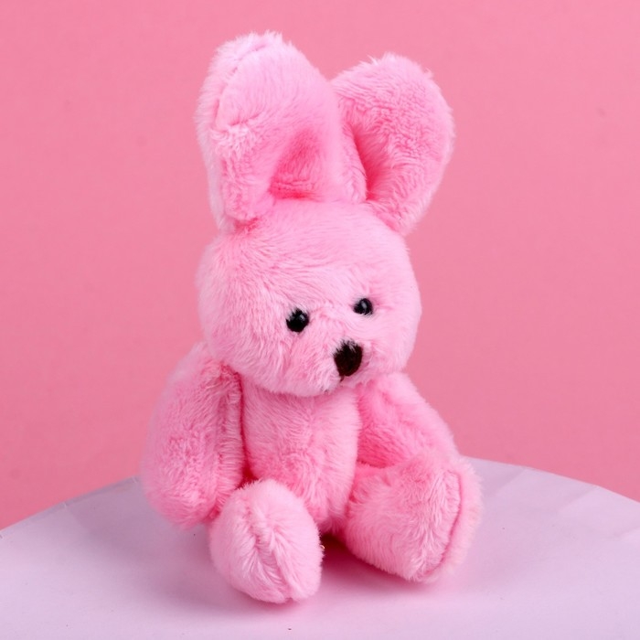 Мягкая игрушка &laquo;Люблю!&raquo;, зайчик, цвета МИКС