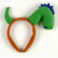 Карнавальный ободок «Весёлый дракоша» Карнавальный ободок «Весёлый дракоша»