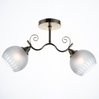 Люстра "Макато" 2х40Вт Е27 золото 45,5х13х27см Люстра "Макато" 2х40Вт Е27 золото 45,5х13х27см