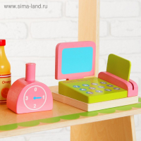 Игровой набор &laquo;Играем в магазин&raquo;, деревянные продукты в наборе