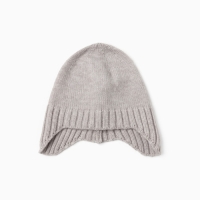 Шапка женская MINAKU, цвет светло-серый, р-р 56-58 Шапка женская MINAKU, цвет светло-серый, р-р 56-58