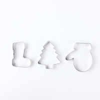 Новый год. Набор форм для печенья &laquo;Сладкого Нового года&raquo;, 3 шт