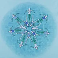 Футболка &laquo;Вместе и вовремя&raquo;, голубая, размер S