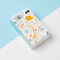 Набор носков Крошка Я &laquo;Сафари&raquo;, 4 пары, 10-12 см