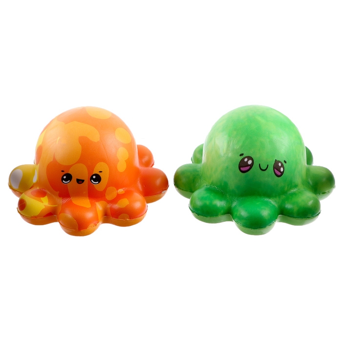 Мялка сквиши Мялка сквиши "Осьминог", цвета МИКС