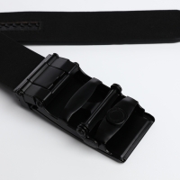 Ремень мужской &laquo;Великан&raquo;, ширина 4 см, автомат, пряжка металл, цвет чёрный