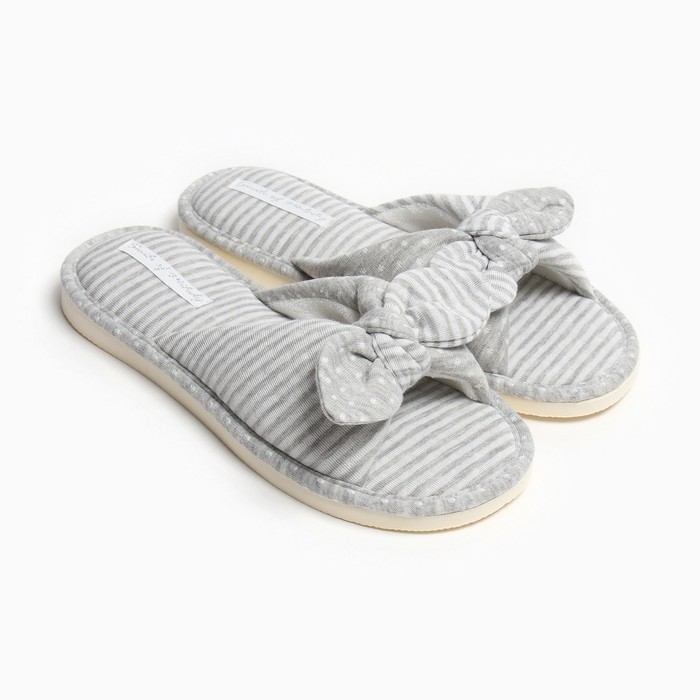 Тапочки женские открытые, размер 40 Тапочки женские открытые, размер 40