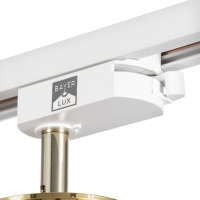 Светильник трековый "Алисер" GU10 220В золото 7,5х7,5х20 см Светильник трековый "Алисер" GU10 220В золото 7,5х7,5х20 см