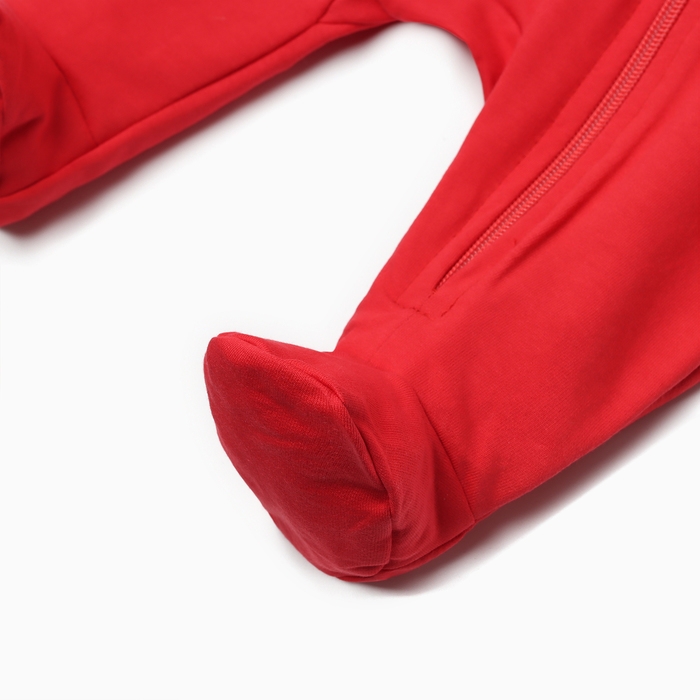 Комбинезон детский MINAKU цвет красный, рост 62-68 см