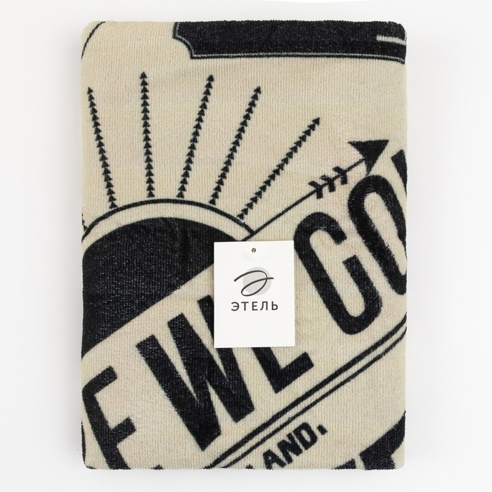 Полотенце пляжное Этель Полотенце пляжное Этель "Travel", 70*140 см,250гр/м2, 100%п/э