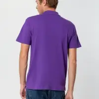 Рубашка поло мужская Summer 170 темно-фиолетовая, размер M