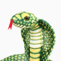 Мягкая игрушка &laquo;Кобра&raquo;, 200 см, цвет зелёный