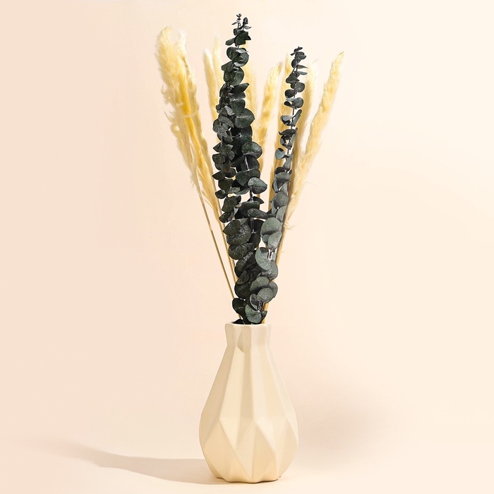 Букет из сухоцветов &laquo;Эвкалипт&raquo;, набор из 13 шт., высота 47 см