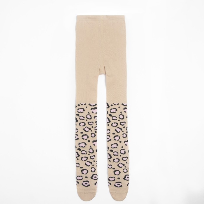Колготки детские KAFTAN Колготки детские KAFTAN "Леопард" 104-110 см, бежевые