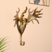 Крючок "Рога" алюминий 14х22х31 см Крючок "Рога" алюминий 14х22х31 см