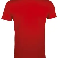 Футболка мужская приталенная Regent Fit 150, красная, размер S