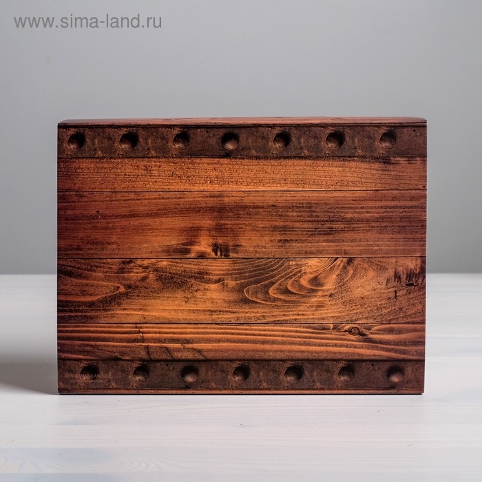 Коробка кондитерская, упаковка, &laquo;Ящик&raquo;, 20 х 15 х 5 см