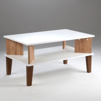 Стол журнальный Пандора, 900х550х450, Белый/Дуб крафт золотой Стол журнальный Пандора, 900х550х450, Белый/Дуб крафт золотой