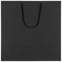 Пакет бумажный Porta L, черный