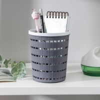 Корзина для хранения Доляна &laquo;Течение&raquo;, круглая, 9,8&times;11,8 см, цвет МИКС