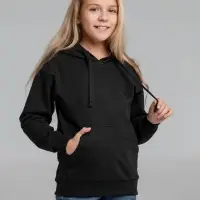 Худи детское Kirenga Kids 2.0, черное, 14 лет