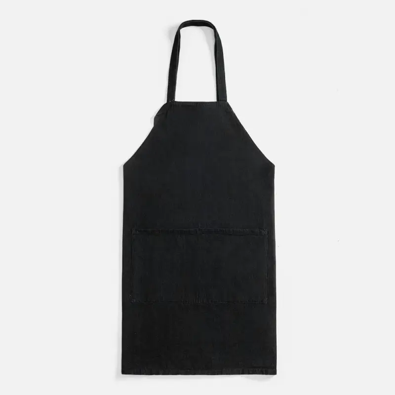 Фартук джинсовый E2, черный