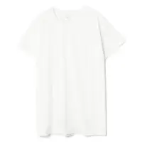 Футболка детская T-Bolka Kids, белая (теплый оттенок), 8 лет