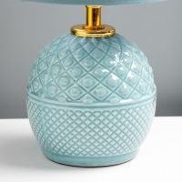 Настольная лампа "Антеро" E14 40Вт зеленый 15х15х29 см RISALUX