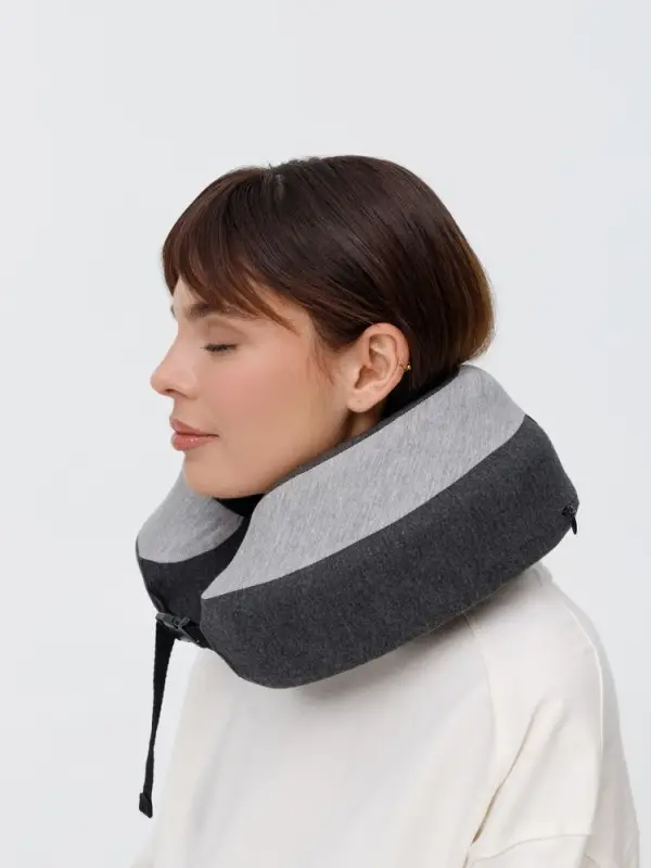 Дорожная подушка Piligrim, серая Дорожная подушка Piligrim, серая