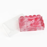 Коробка для кондитерских изделий с PVC крышкой Present, 20 х 30 х 8 см Коробка для кондитерских изделий с PVC крышкой Present, 20 х 30 х 8 см