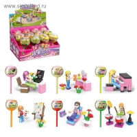 Конструктор в чупсе &laquo;Девчонки&raquo;, 6 видов МИКС