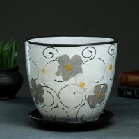 Горшок цветочный Фиалка дневная 5л с подставкой