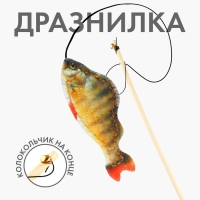Дразнилка с игрушкой «Окунь», 6,5 см Дразнилка с игрушкой «Окунь», 6,5 см