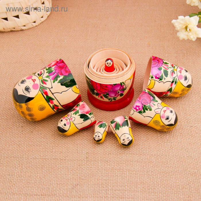 Матрешка Матрешка "Семёновская", 7-и кукольная, высшая категория