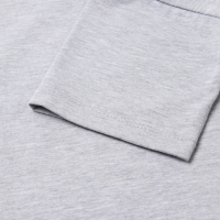 Футболка детская MINAKU: Basic Line KIDS, цвет серый меланж, рост 158 см