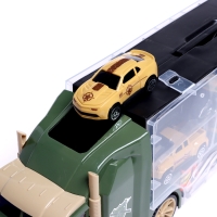 Грузовик «Перевозчик», в комплекте 6 машин и дорожные знаки Грузовик «Перевозчик», в комплекте 6 машин и дорожные знаки