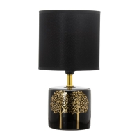 Настольная лампа "Дуо арбор" E14 40Вт черный  15х15х28 см RISALUX