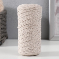 Шнур для вязания без сердечника 70% хлопок, 30% полиэстер 1мм 200м/60±10гр (03- льняной) Шнур для вязания без сердечника 70% хлопок, 30% полиэстер 1мм 200м/60±10гр (03- льняной)