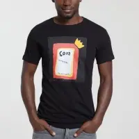 Футболка «Сода», черная, размер S Футболка «Сода», черная, размер S