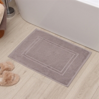 Коврик махровый Этель Classic, цв. светло-серый, 50х70 см, 100% хлопок, 730 г/м2 Коврик махровый Этель Classic, цв. светло-серый, 50х70 см, 100% хлопок, 730 г/м2