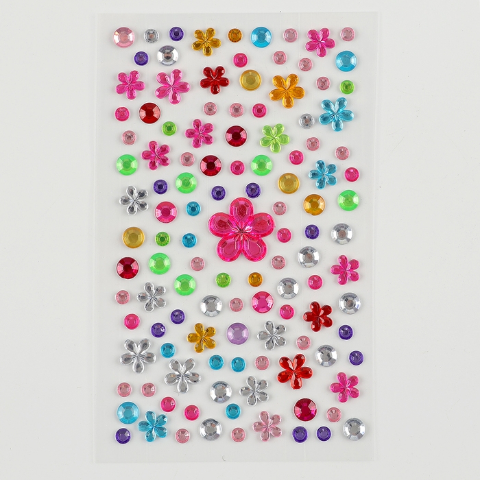 Аппликация стразами для детей &laquo;Попугай&raquo;, набор для творчества, А5