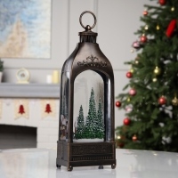 Фигура светодиодная «Зимний городок», 36х12.8х6.5 см, музыка, батарейки ААх3 (не в комплекте), USB, свечение тёплое белое Фигура светодиодная «Зимний городок», 36х12.8х6.5 см, музыка, батарейки ААх3 (не в комплекте), USB, свечение тёплое белое