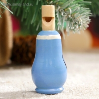 Свистулька &laquo;Снегурочка&raquo;, 3х7 см, микс