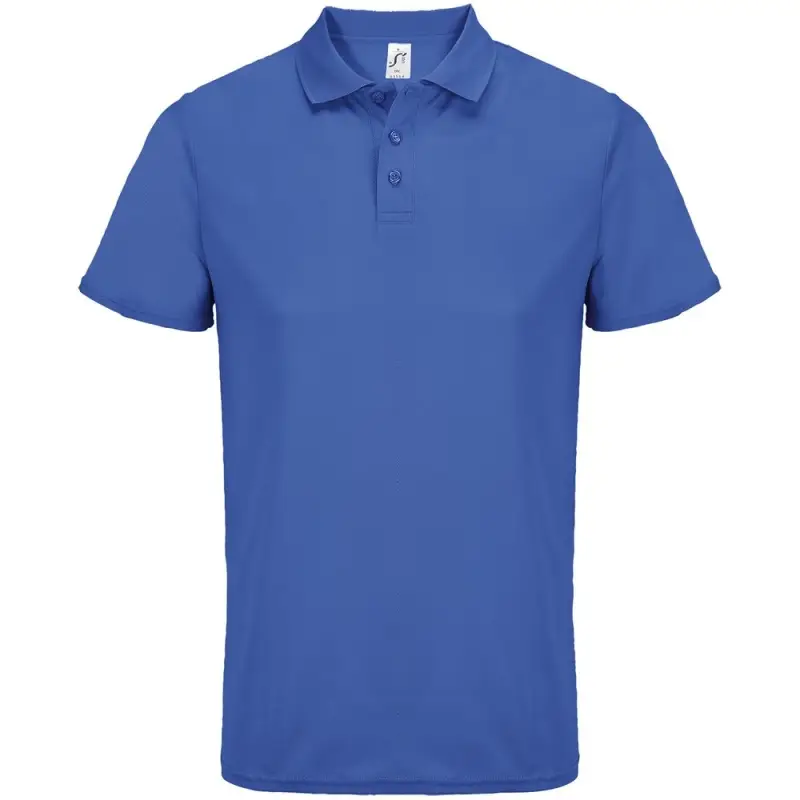Рубашка поло унисекс Pitcher, ярко-синяя (royal), размер XS
